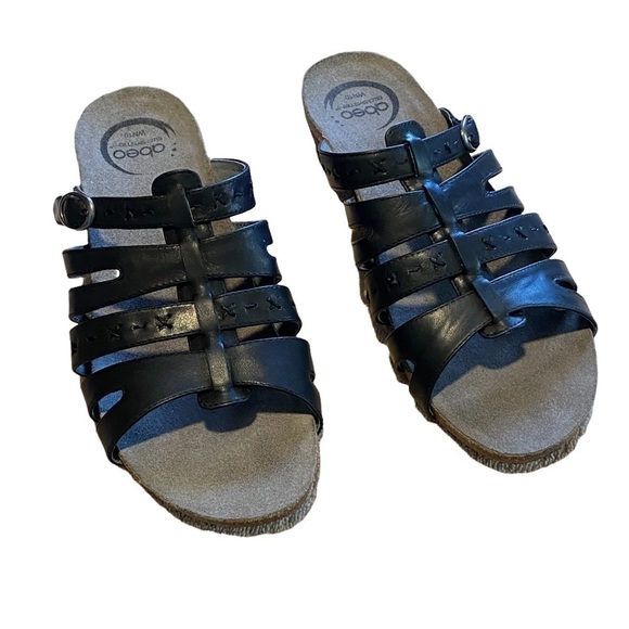 ABEO - PAULA - HAS B.I.O. SYSTEM - BLACK LEATHER STRAPS - GR8 COND - S8 - Picture 2 of 9